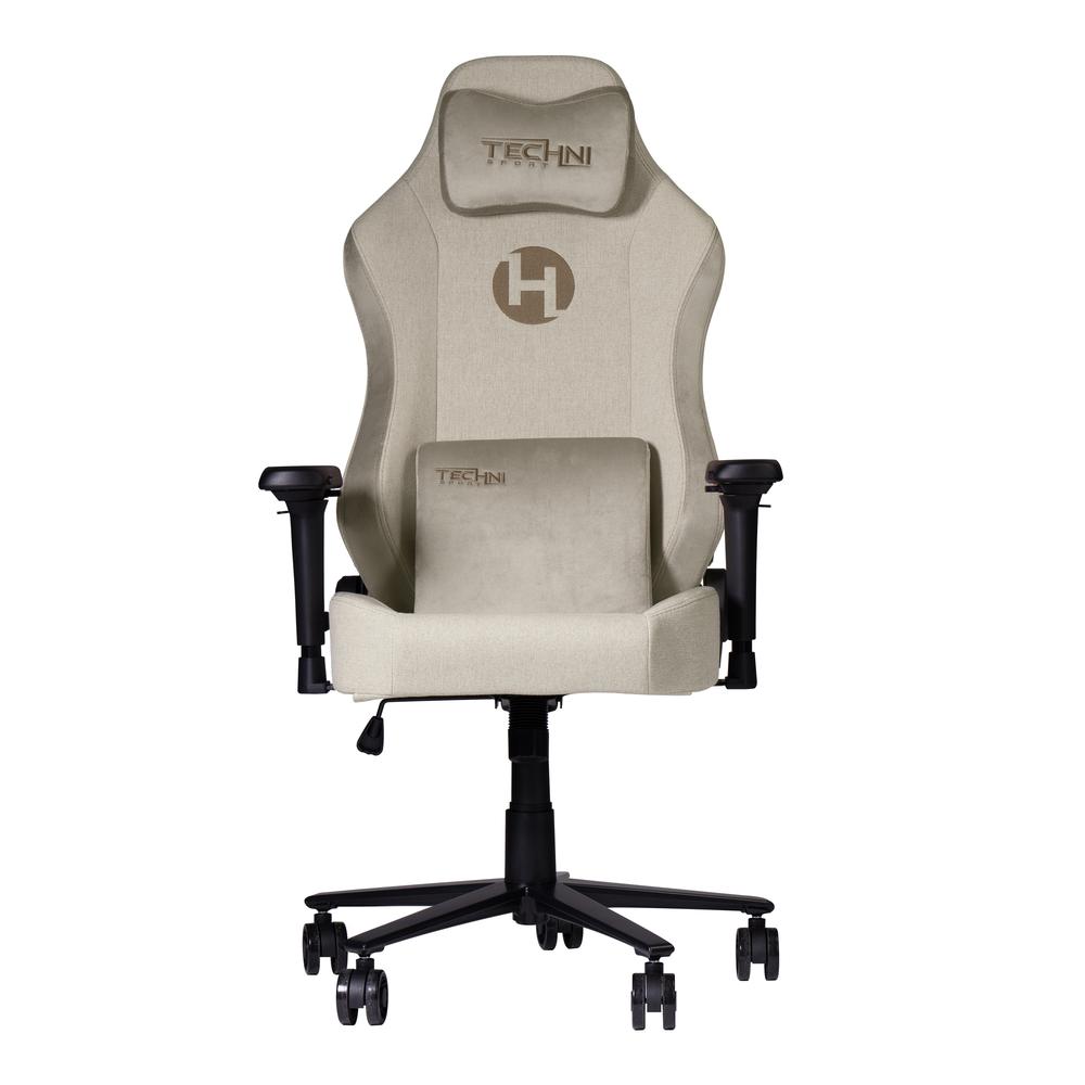 Techni Sport Fabric Gaming Chair – Beige