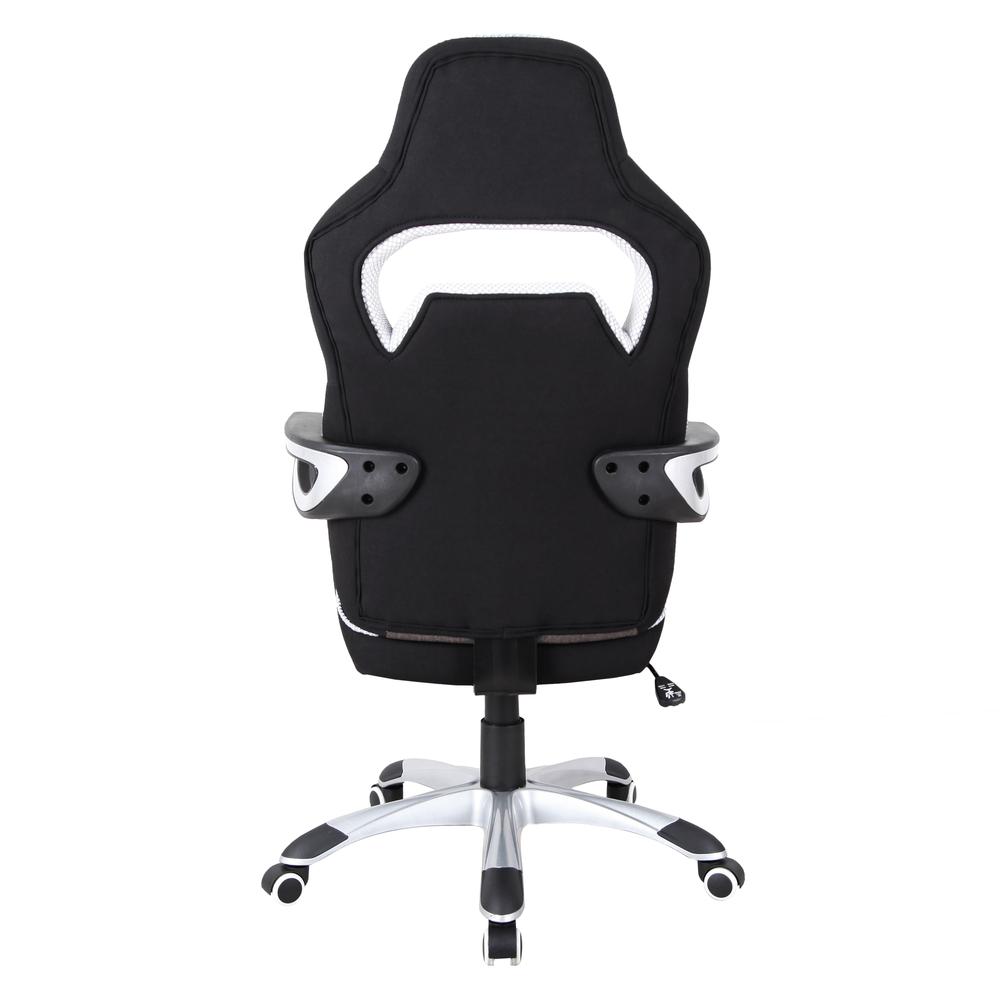 Techni Mobili Ergonomic Upholstered Racing Style Home & Office Chair