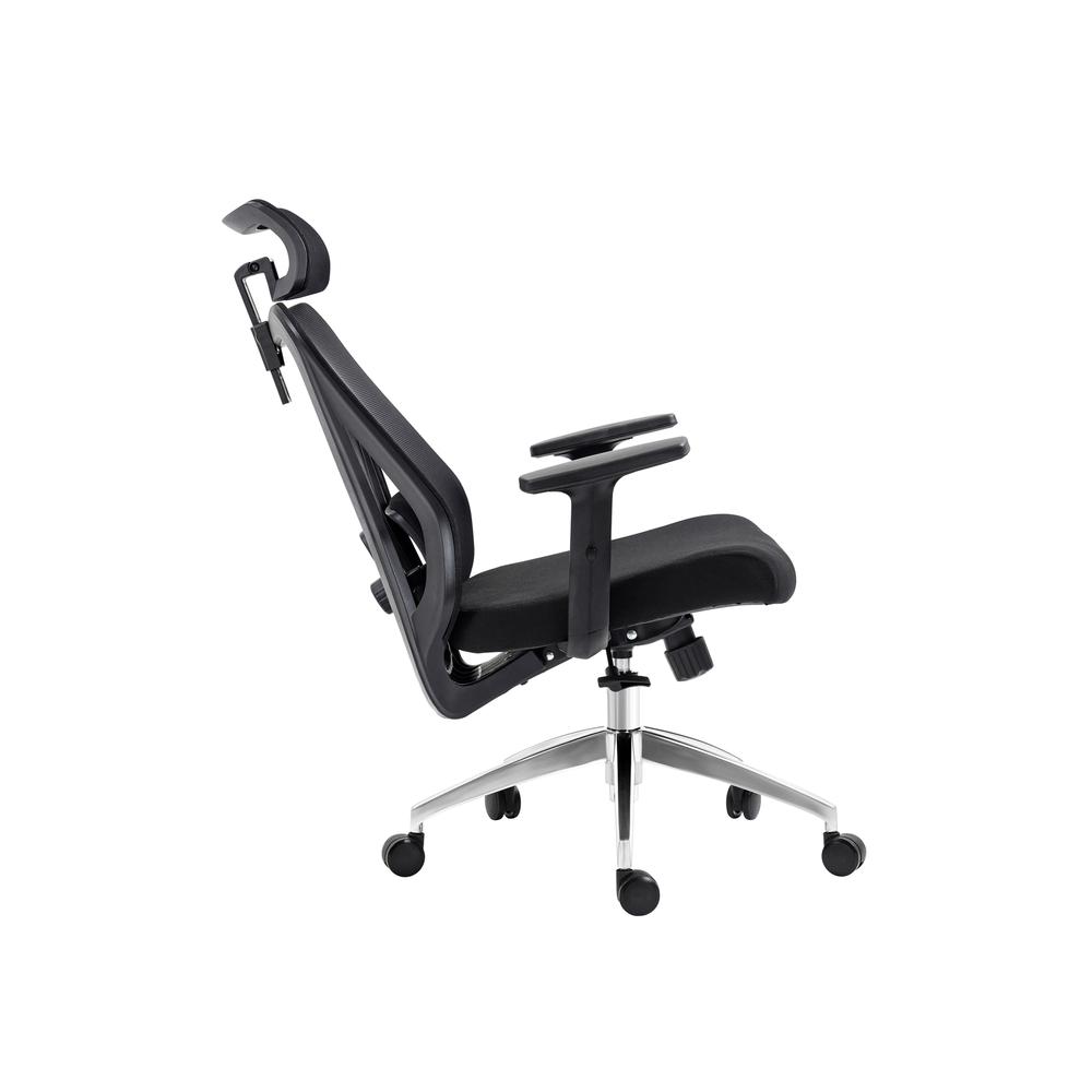 Truly Ergonomic Mesh Office Chair with Headrest & Lumbar Support