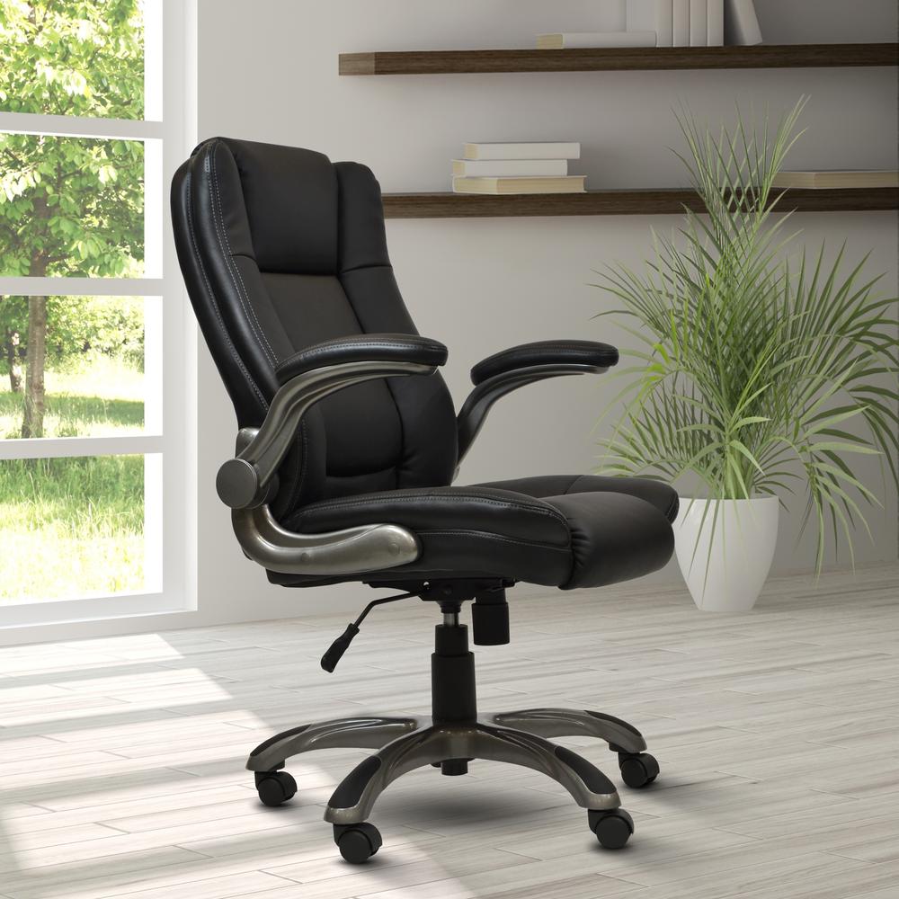 Ergonomic Faux Leather Office Chair – Ultra-Padded Executive Desk Chair