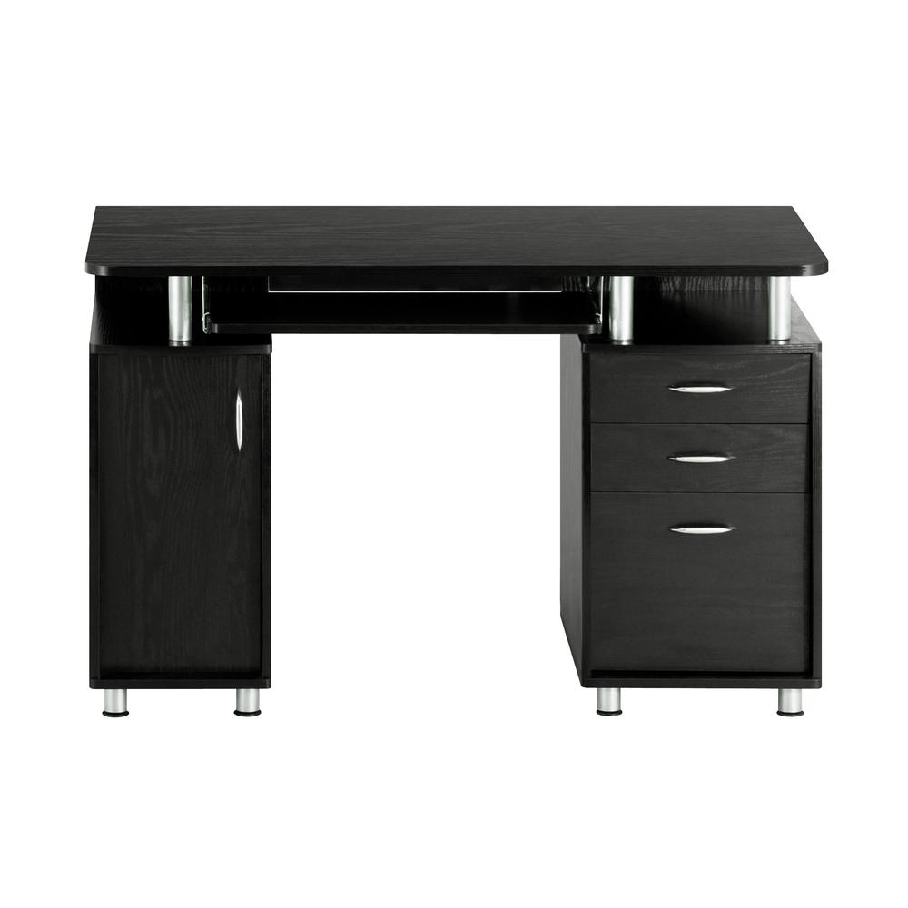Techni Mobili Complete Workstation Computer Desk with Storage