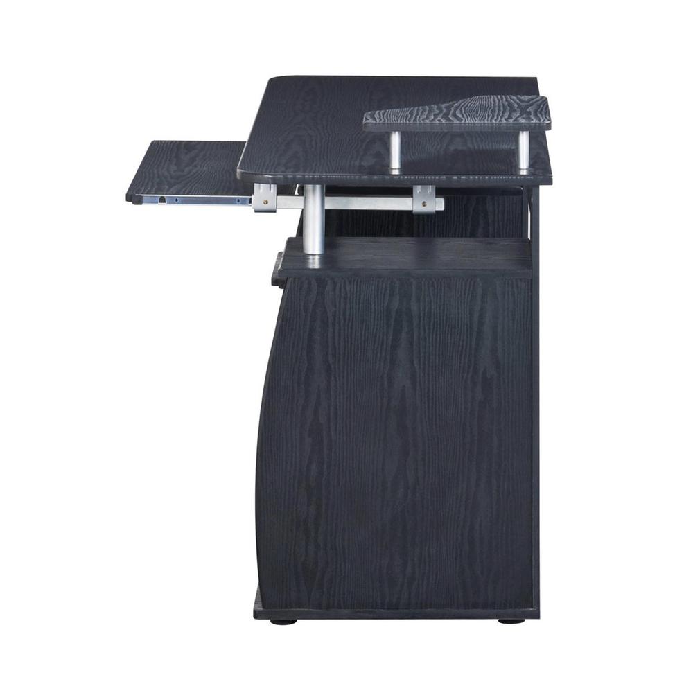 Complete Computer Workstation Desk With Storage. Color: Espresso