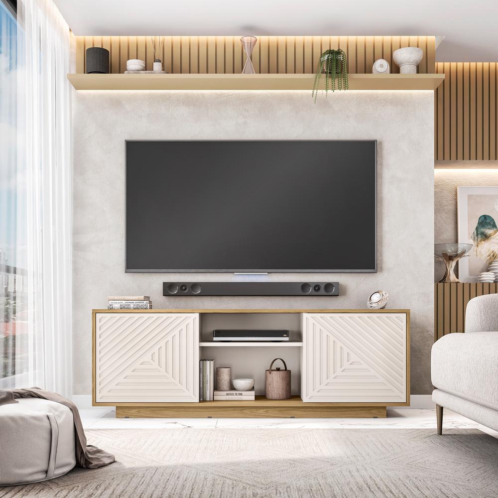 Modern TV Stand for Screen TVs Up to 70” When Measured Diagonally