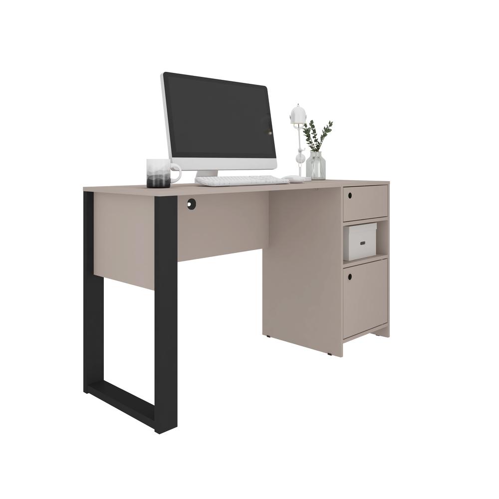 Techni Mobili Modern Style Industrial Writing Desk with Storage