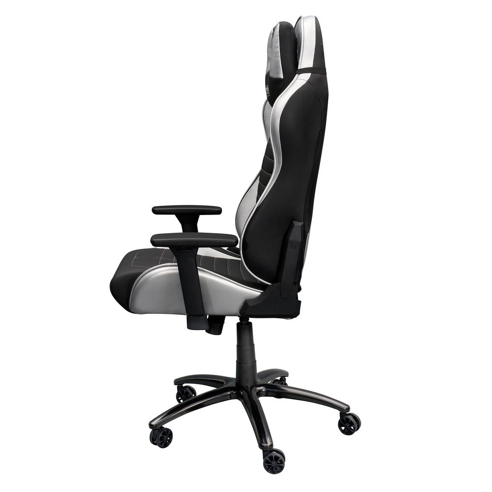 Ergonomic Racing Style Gaming  Chair – Silver