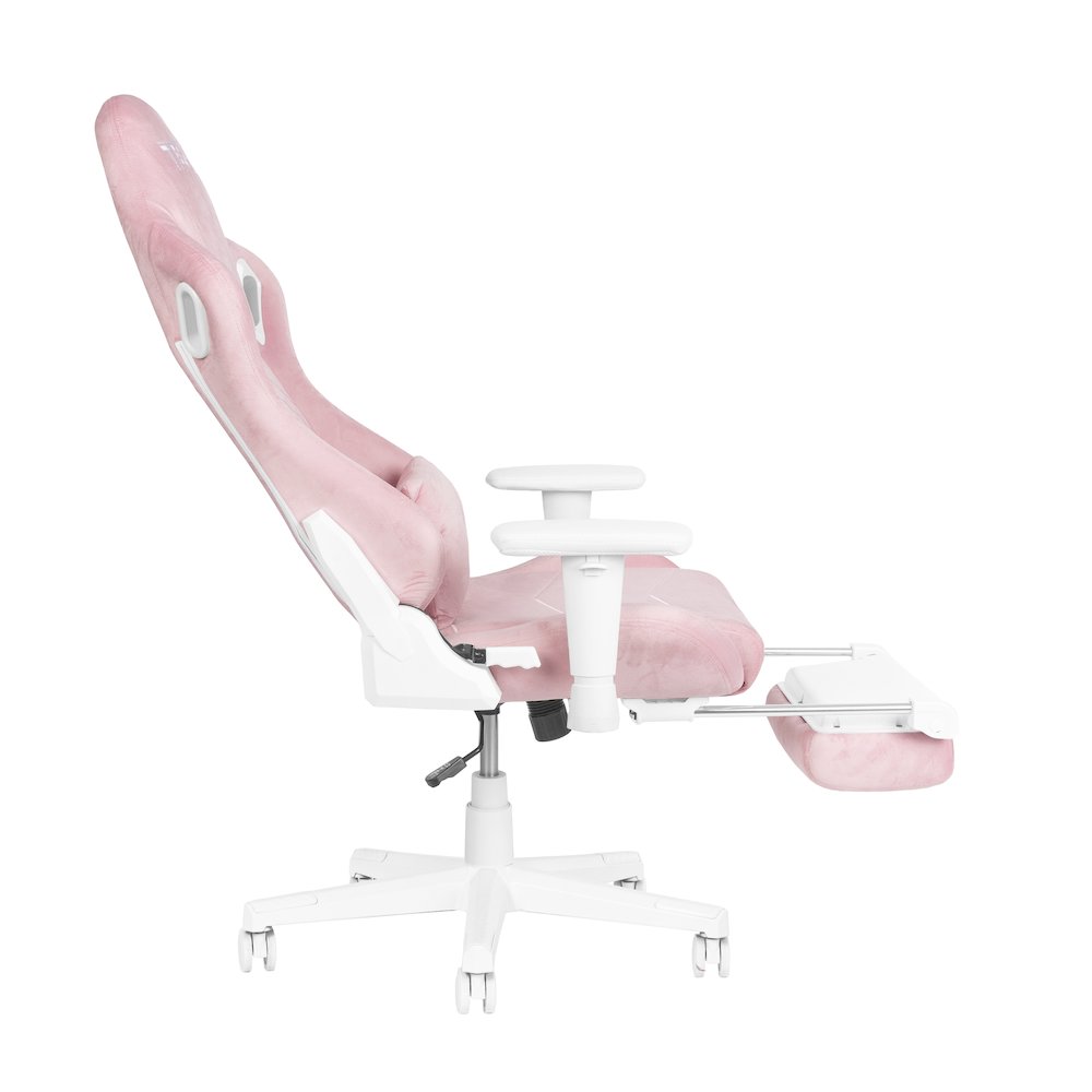 Velvet Gaming Chair – Pink