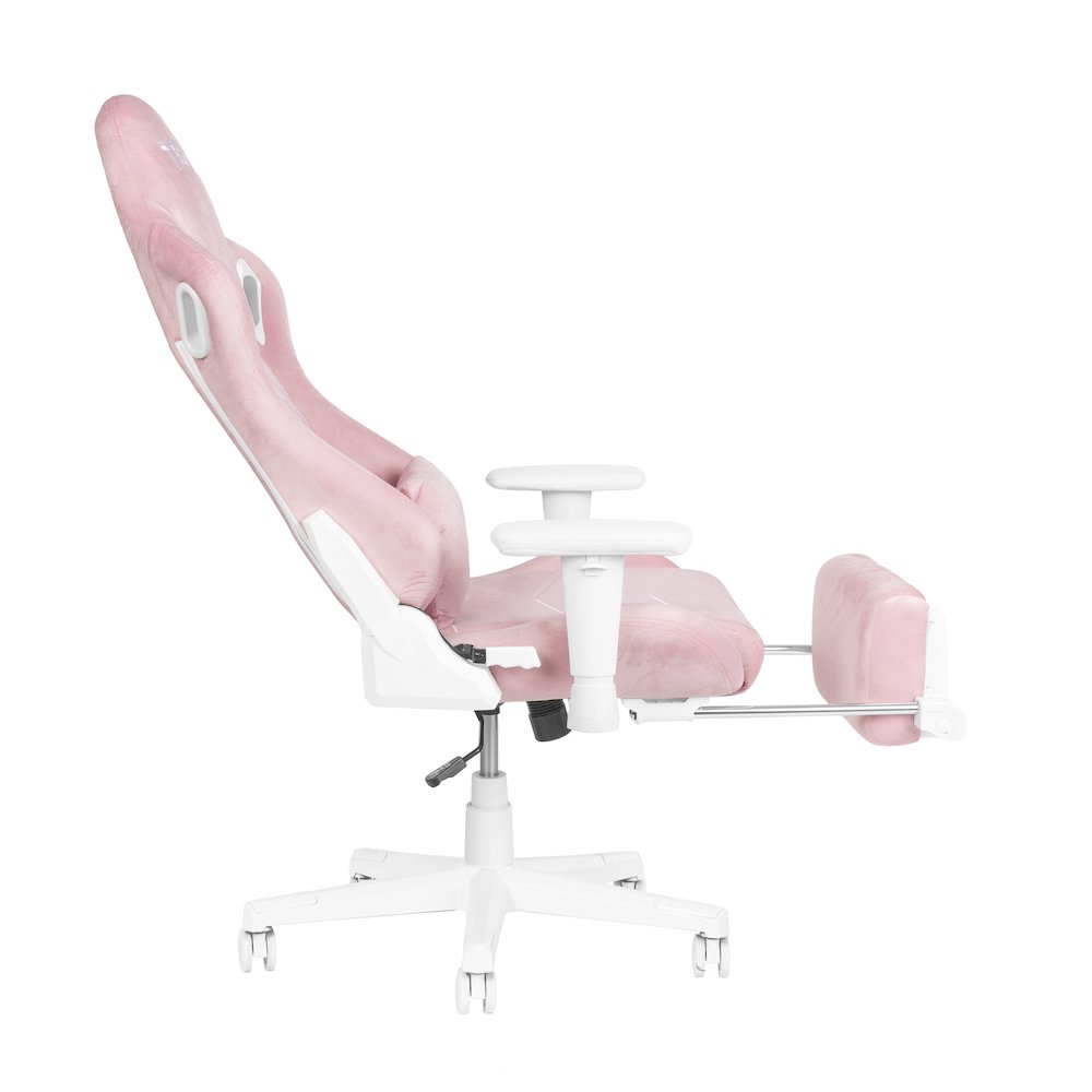 Velvet Gaming Chair – Pink