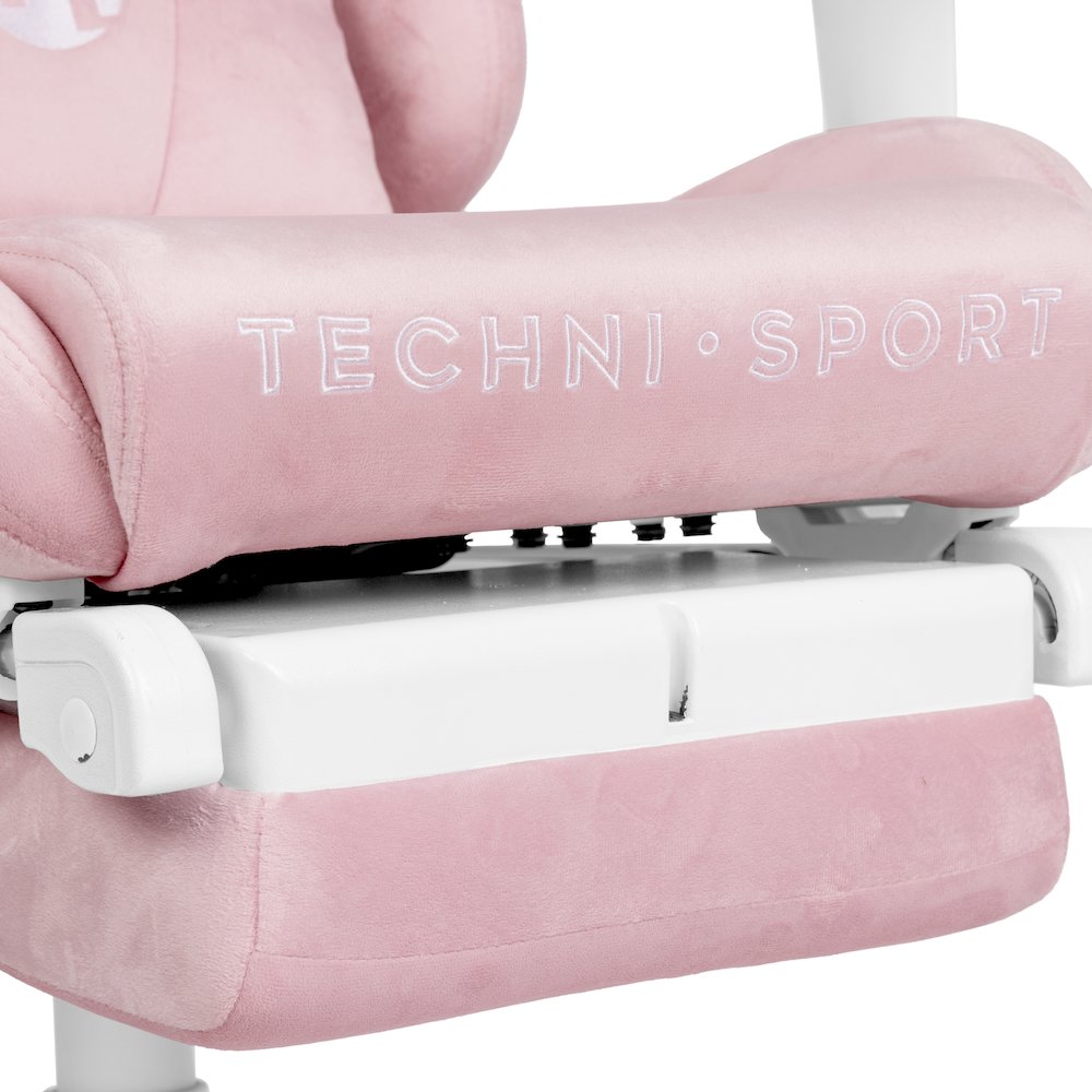 Velvet Gaming Chair – Pink