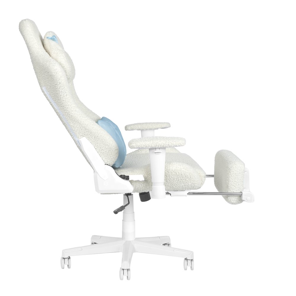 White Bunny Gaming Chair with Footrest