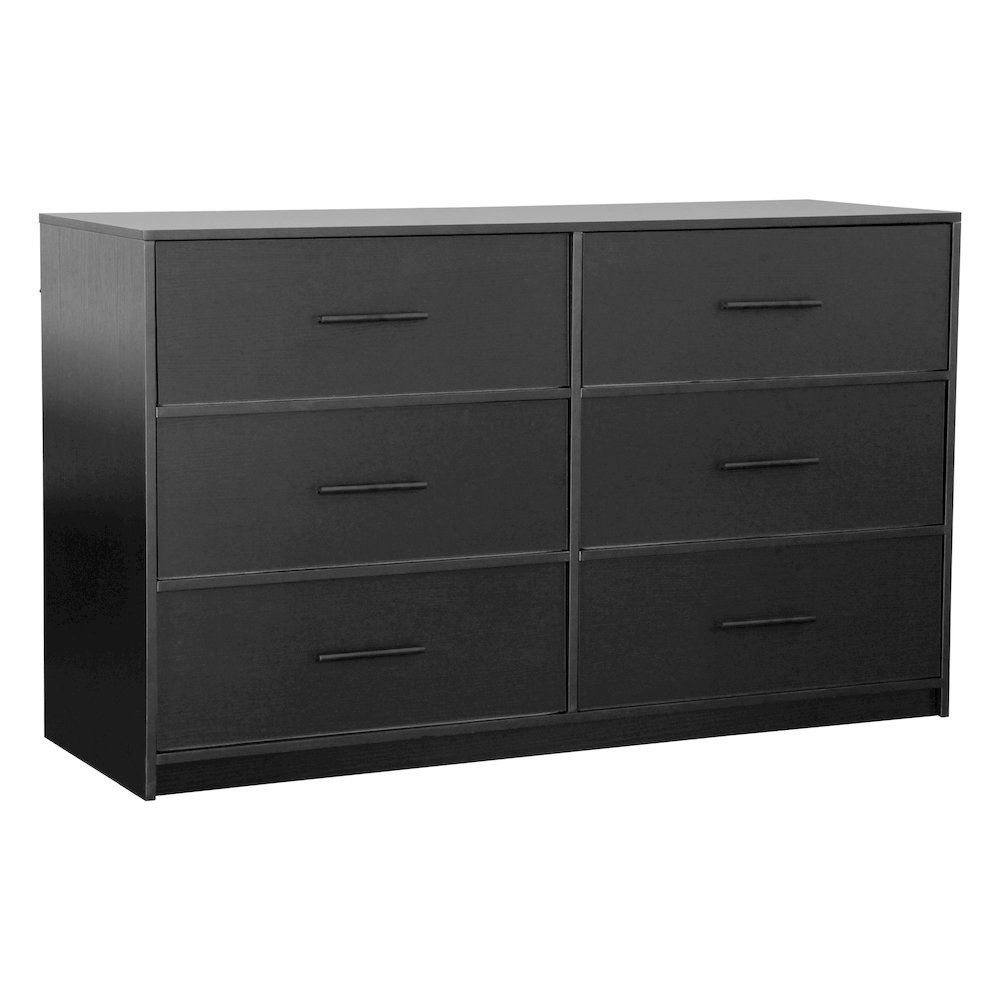 6-Drawer Dresser with Large Fabric Drawers
