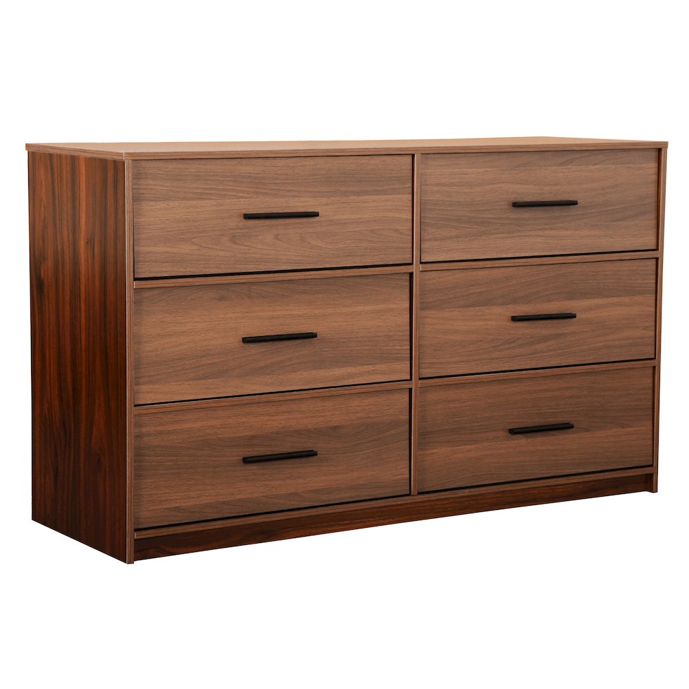 6-Drawer Dresser with Large Fabric Drawers