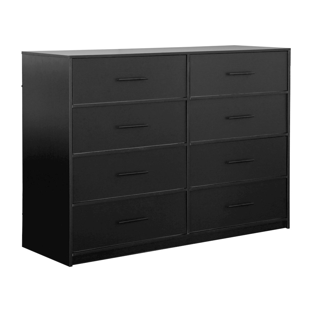 8-Drawer Dresser with Large Fabric Drawers