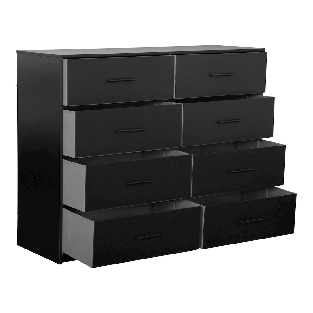 8-Drawer Dresser with Large Fabric Drawers