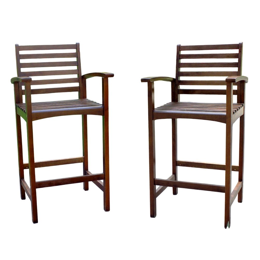 Highland Acacia Maine Bar Stool (Set of 2)