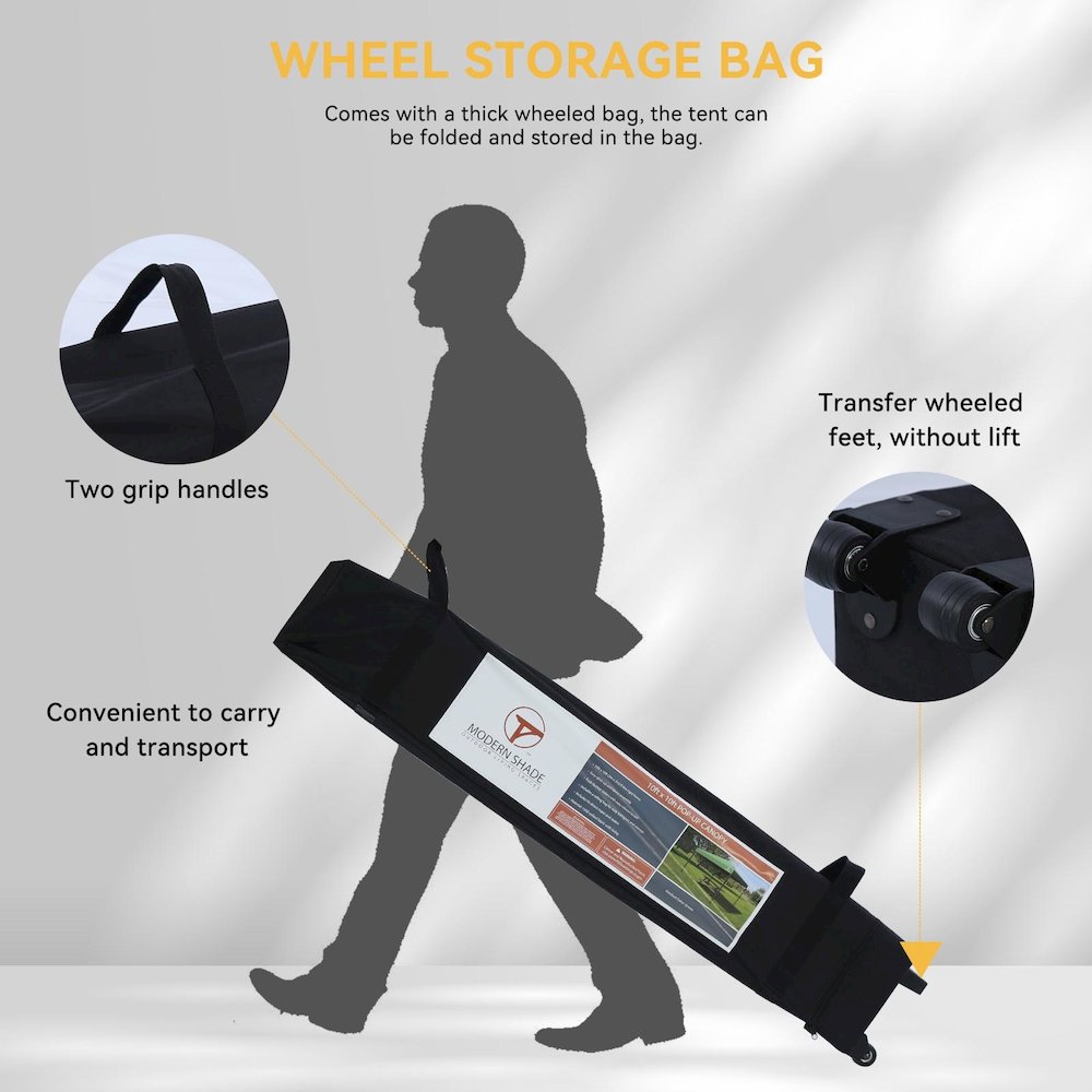 Blue Pop Up Canopy Measuring 10 Feet by 10 Feet