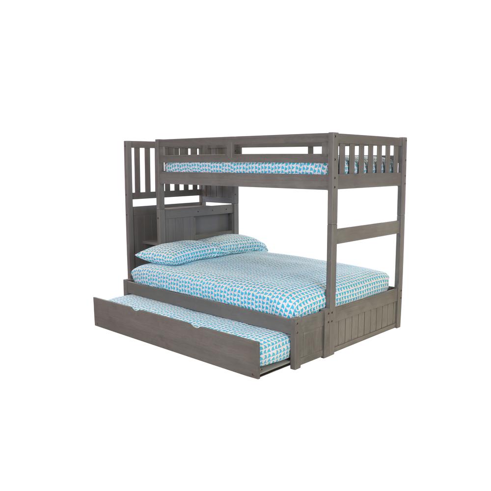 Full Bunk Bed with Drawer Chest