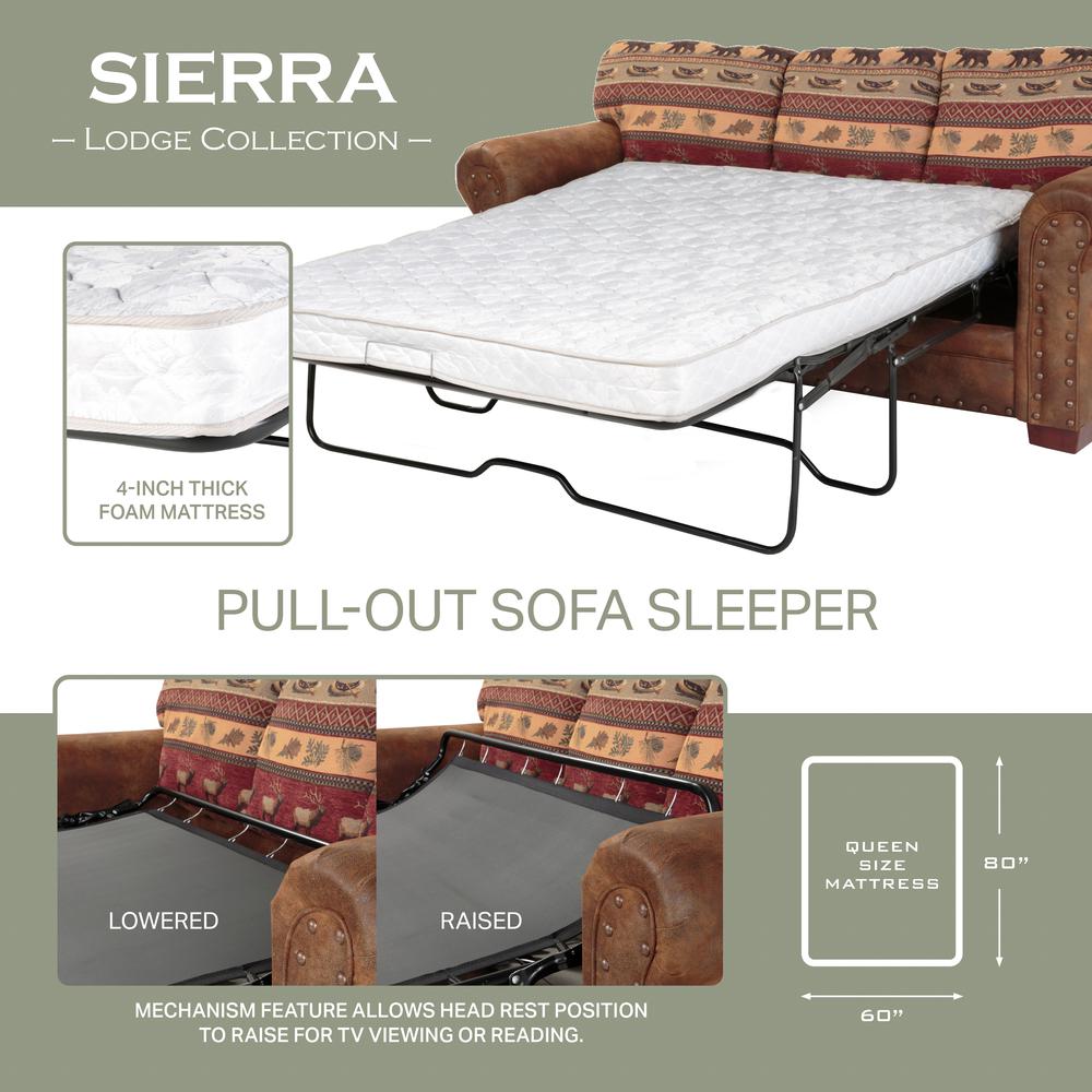 Sierra Lodge – Sleeper Sofa