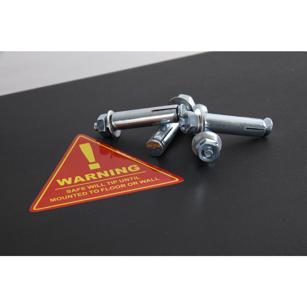 5 Gun Starter Metal Security Cabinet
