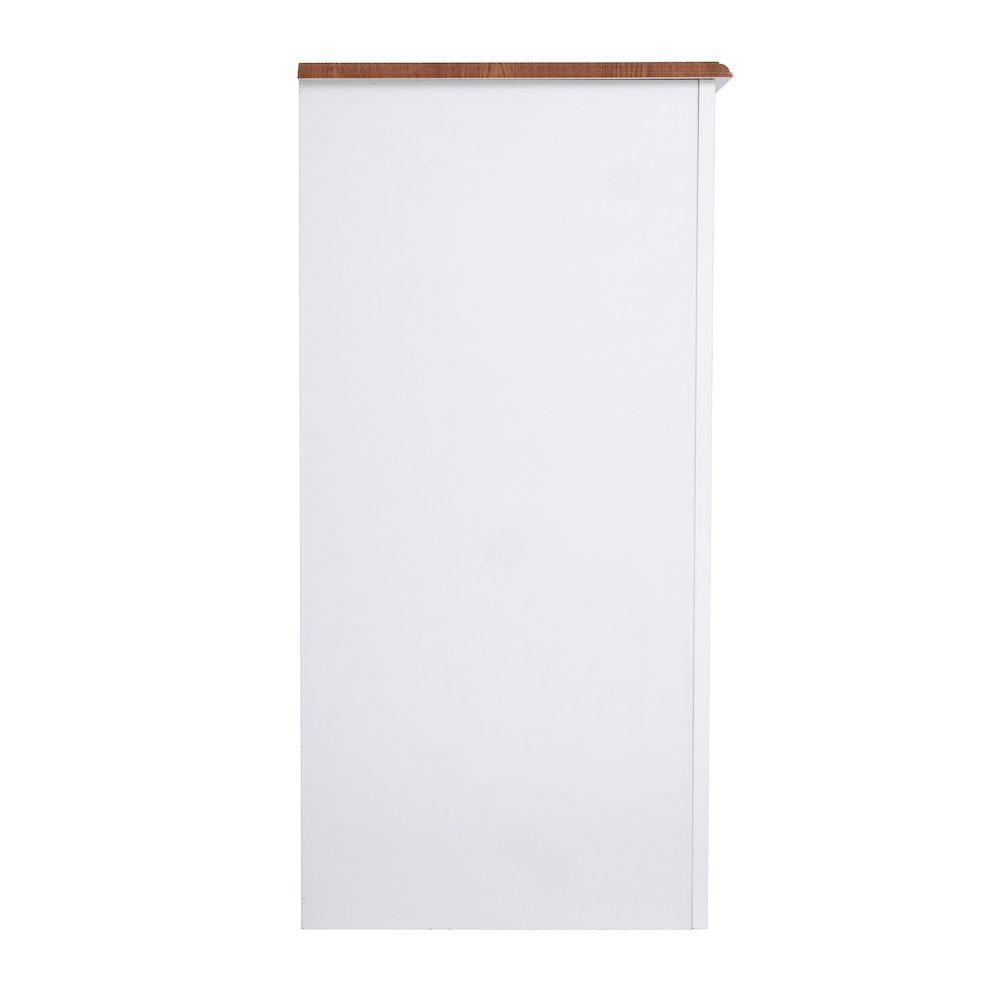 Countryside Barn Door Buffet with Two Sliding Barn Doors and Three Drawers