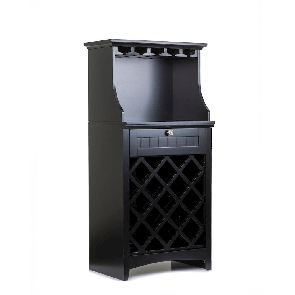 Wine Cabinet in Black