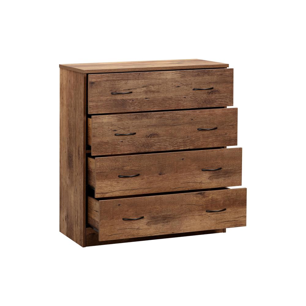 Four Drawer Chest in Mountain Oak