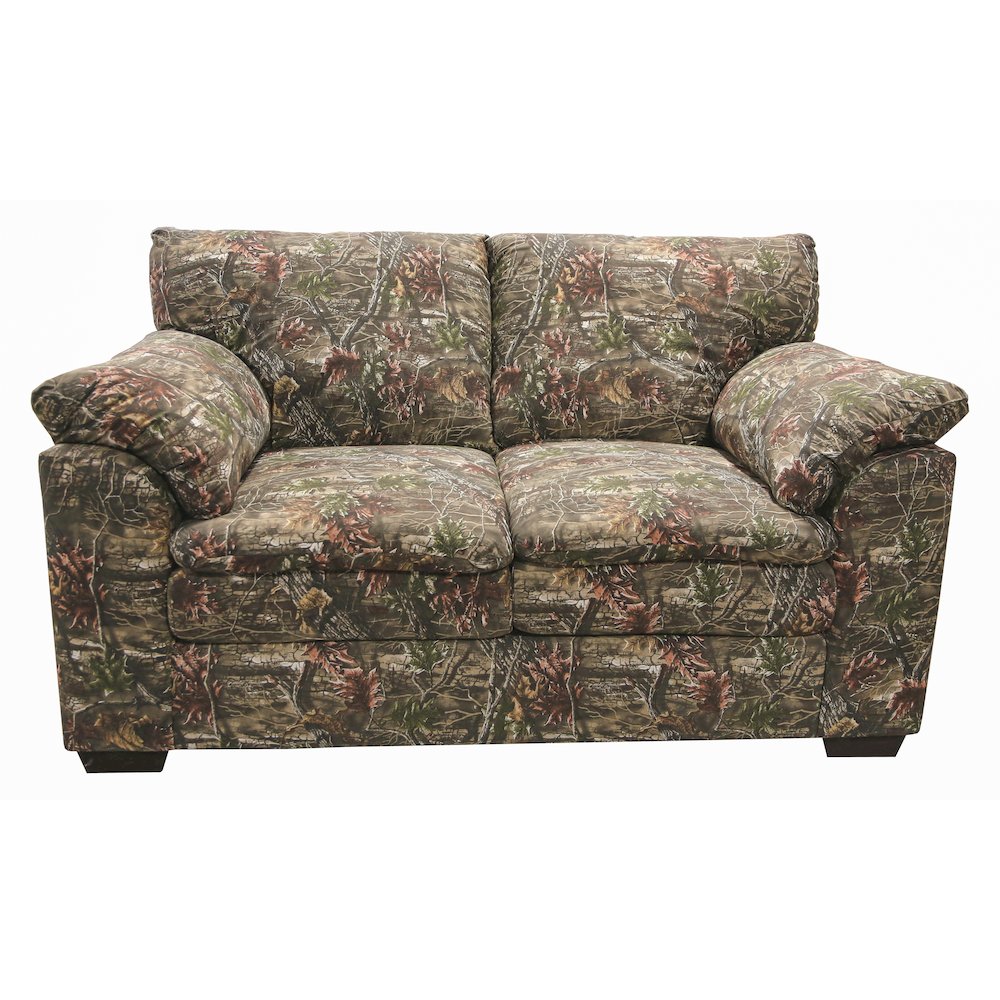 Loveseat in Superflauge Camo Fabric