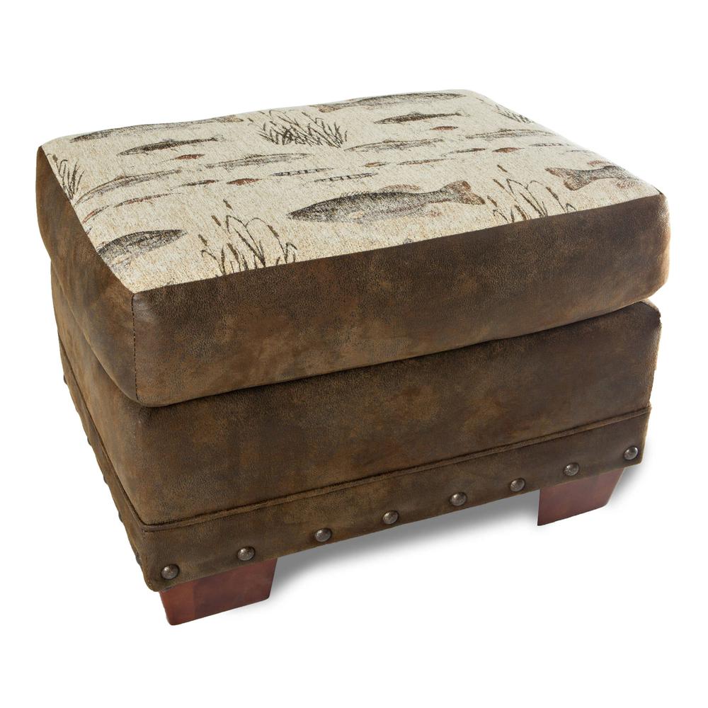 Angler’s Cove Ottoman
