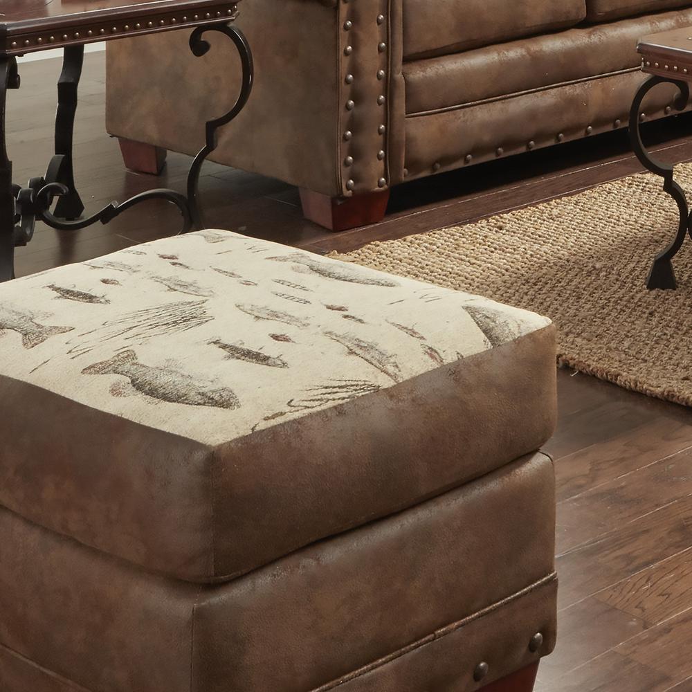 Angler’s Cove Ottoman