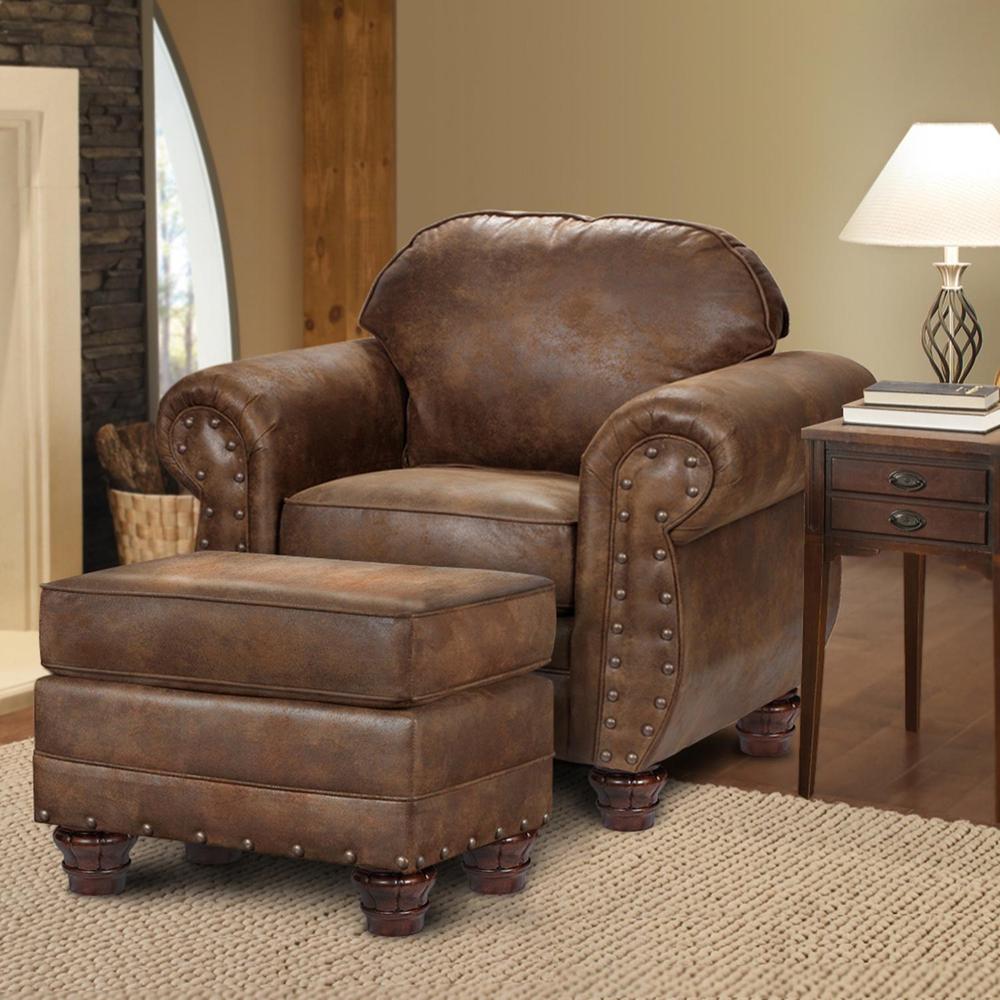 Sedona Arm Chair with Matching Ottoman