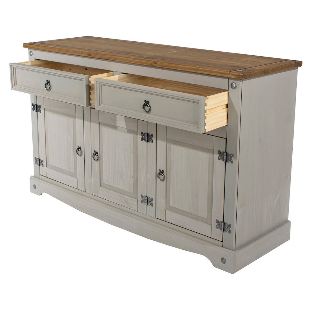 Wood Buffet Sideboard in Corona Gray