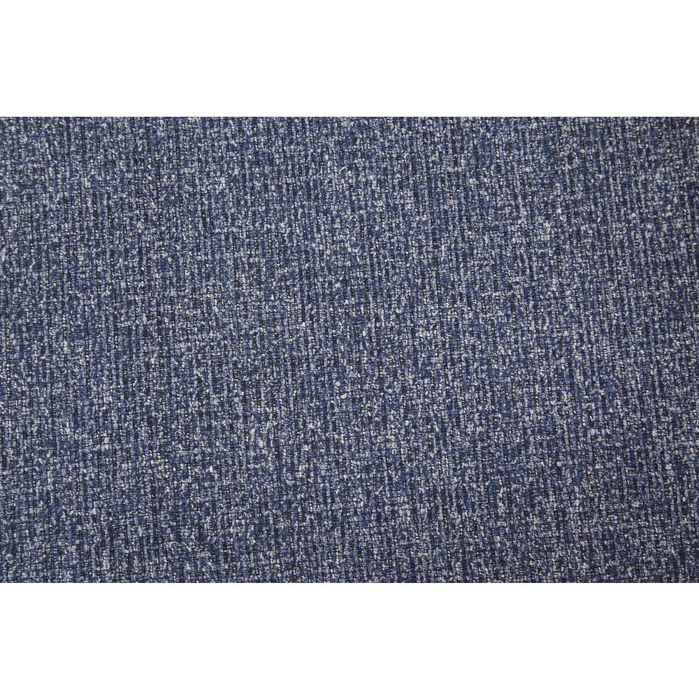 American Furniture Classics Blue Square Upholstered Ottoman