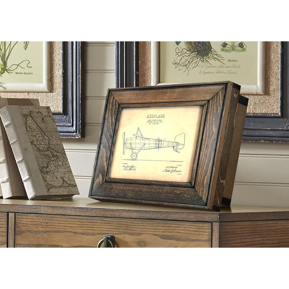 American Furniture Classics Model 8X10DW8 Picture Frame with Hidden