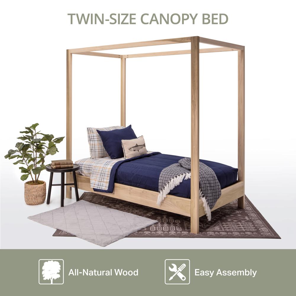 American Furniture Classics Twin Bed with Raised Platform