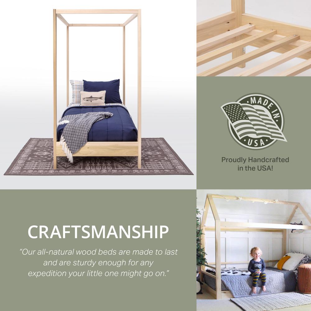 American Furniture Classics Twin Bed with Raised Platform