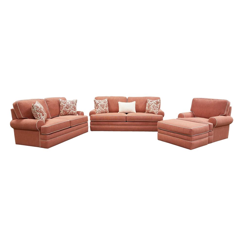 American Furniture Classics Coral Springs Model 8-010-S260C Sofa with Three Matching Pillows