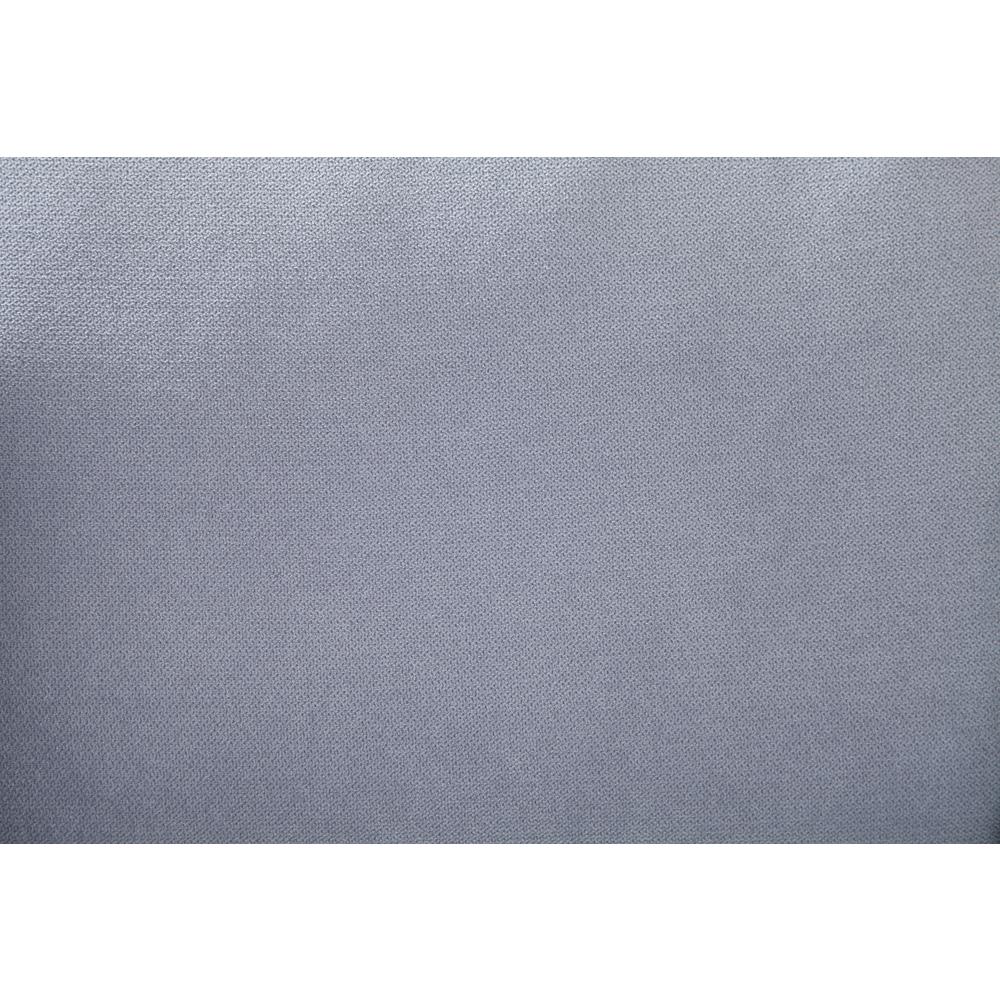 Transitional Flared Arm Gray Cuddler Chaise Sectional with Four Throw Pillows