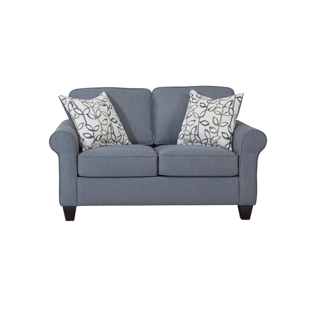 American Furniture Classics Loveseat and 2 Accent Pillows