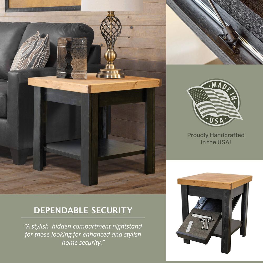 Gun Concealment Nightstand/End Table