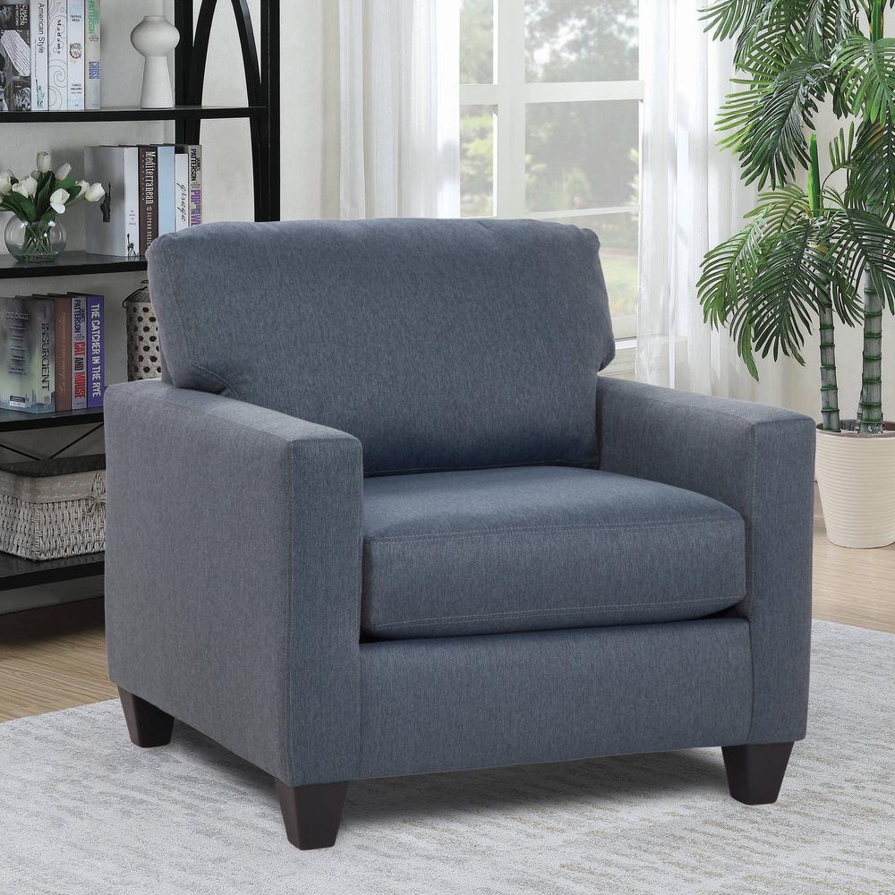 American Furniture Classics Eureka Model 8-030-A328V2 Upholstered Arm Chair