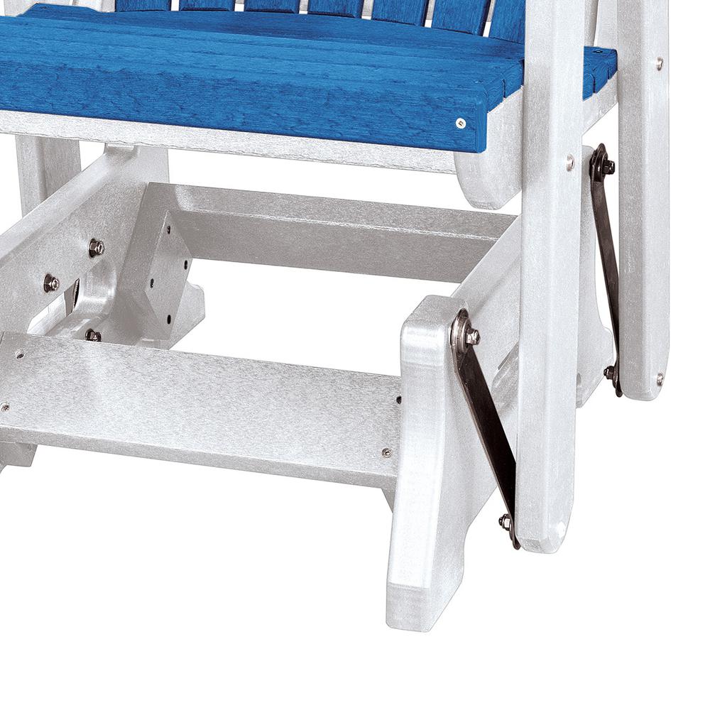 Fan Back Glider Made in the USA- Blue