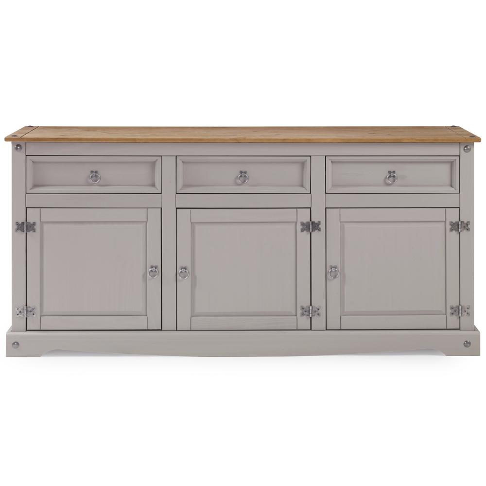 Model COG917 Cottage Series Wood Buffet Sideboard in Corona Gray
