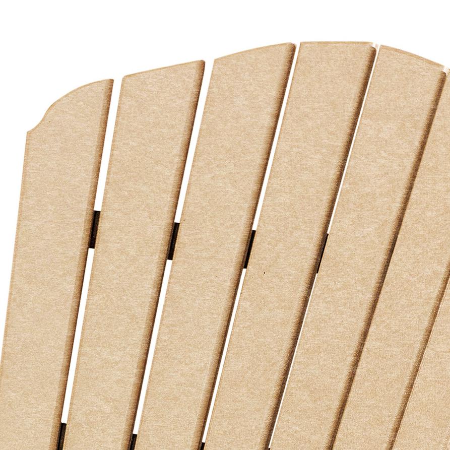 OS Home and Office Model 516CBK-K Double Balcony Height Glider with Center Table in Cedar and Black