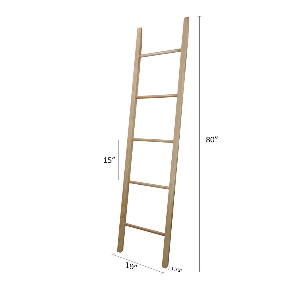 Decorative Ladder with Solid American Maple