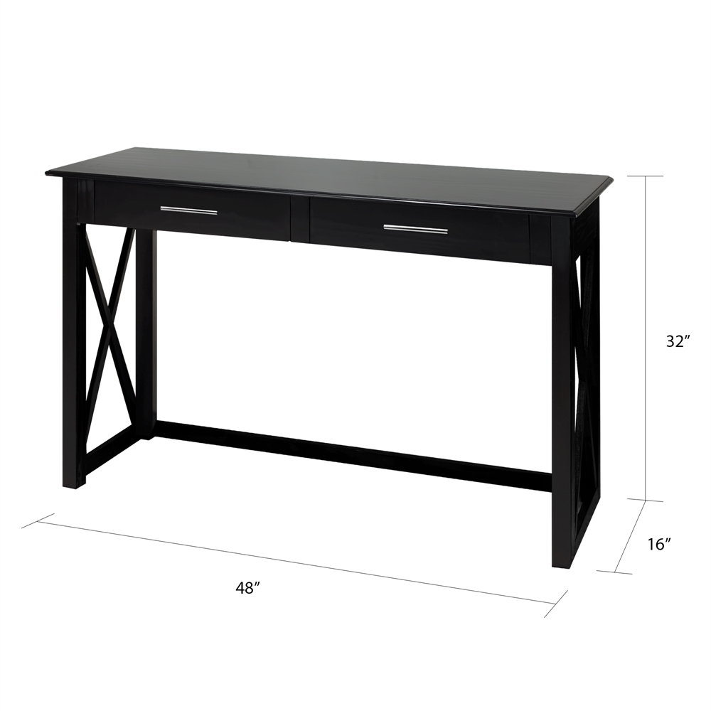 Bay View Console Table-Black