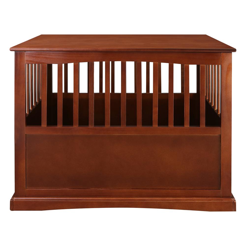 Pet Crate End Table – Walnut