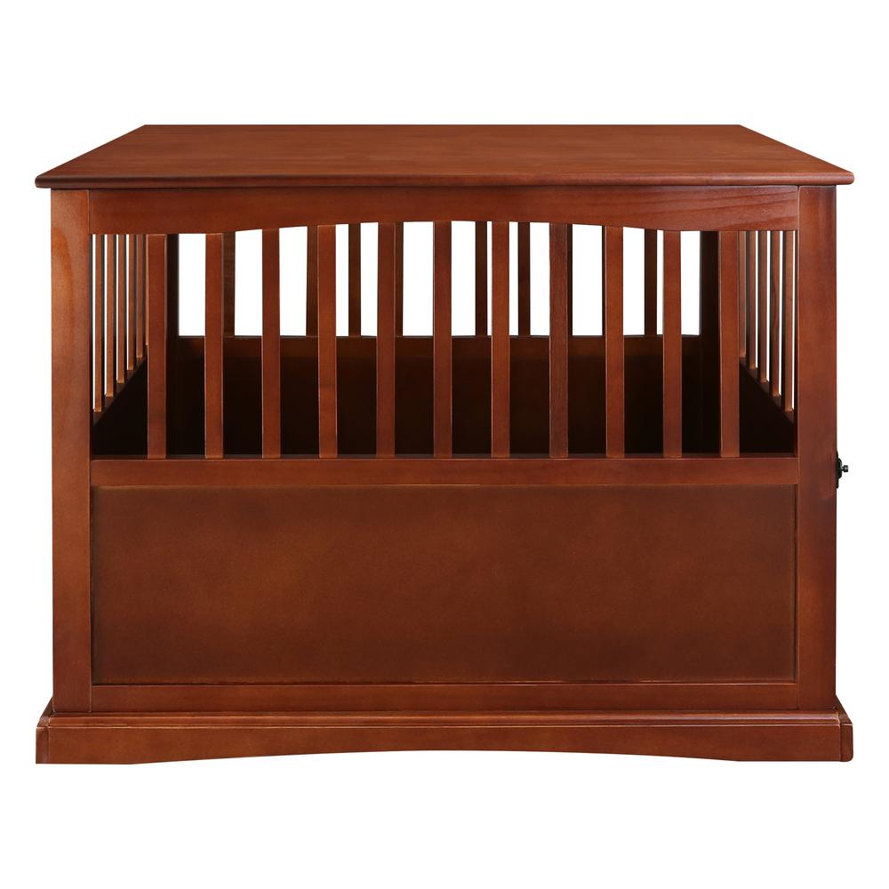 Pet Crate End Table – Walnut