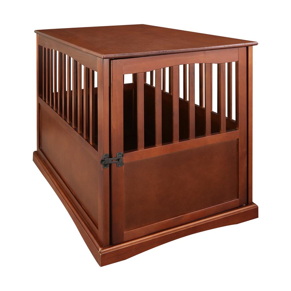 Pet Crate End Table – Walnut
