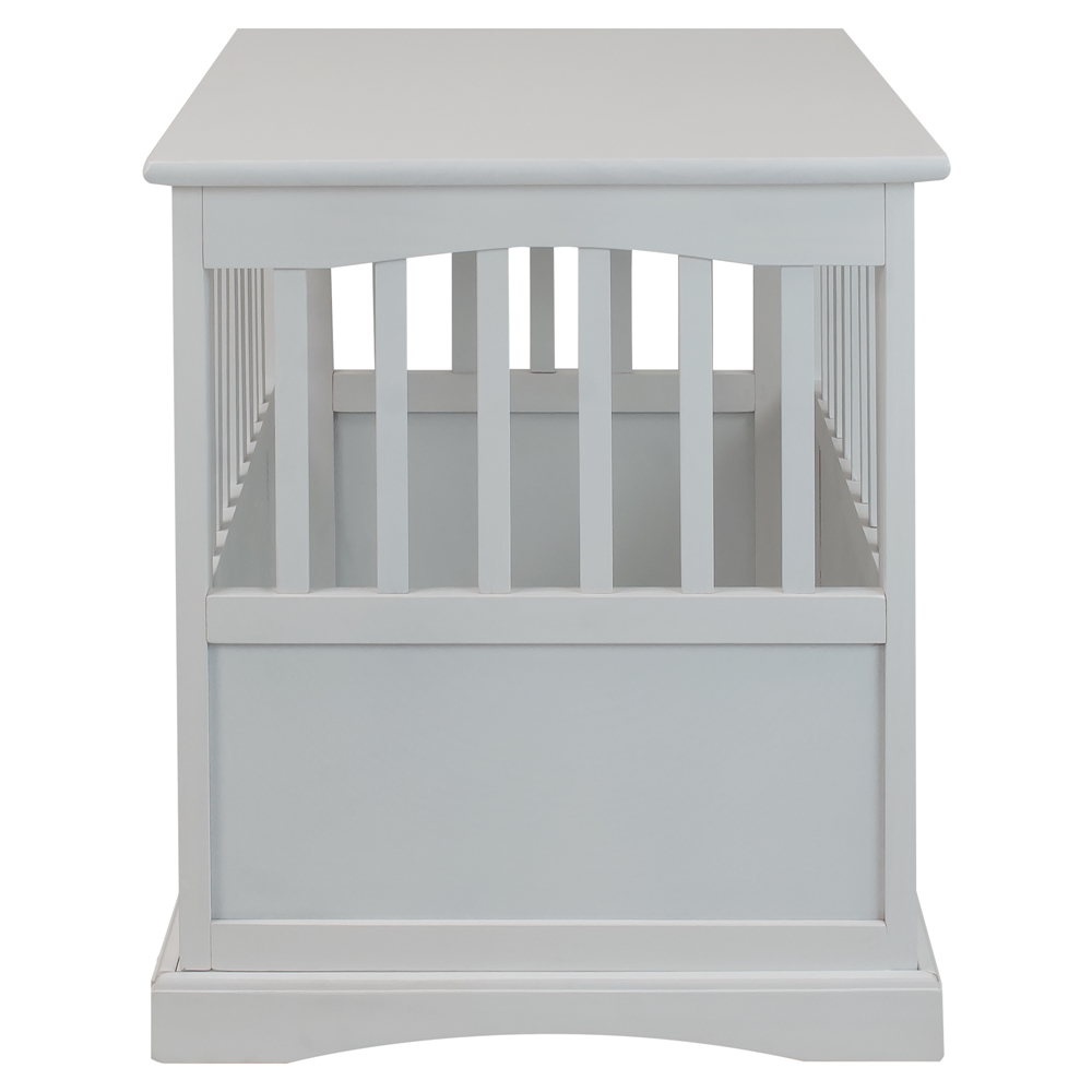 Pet Crate End Table-White