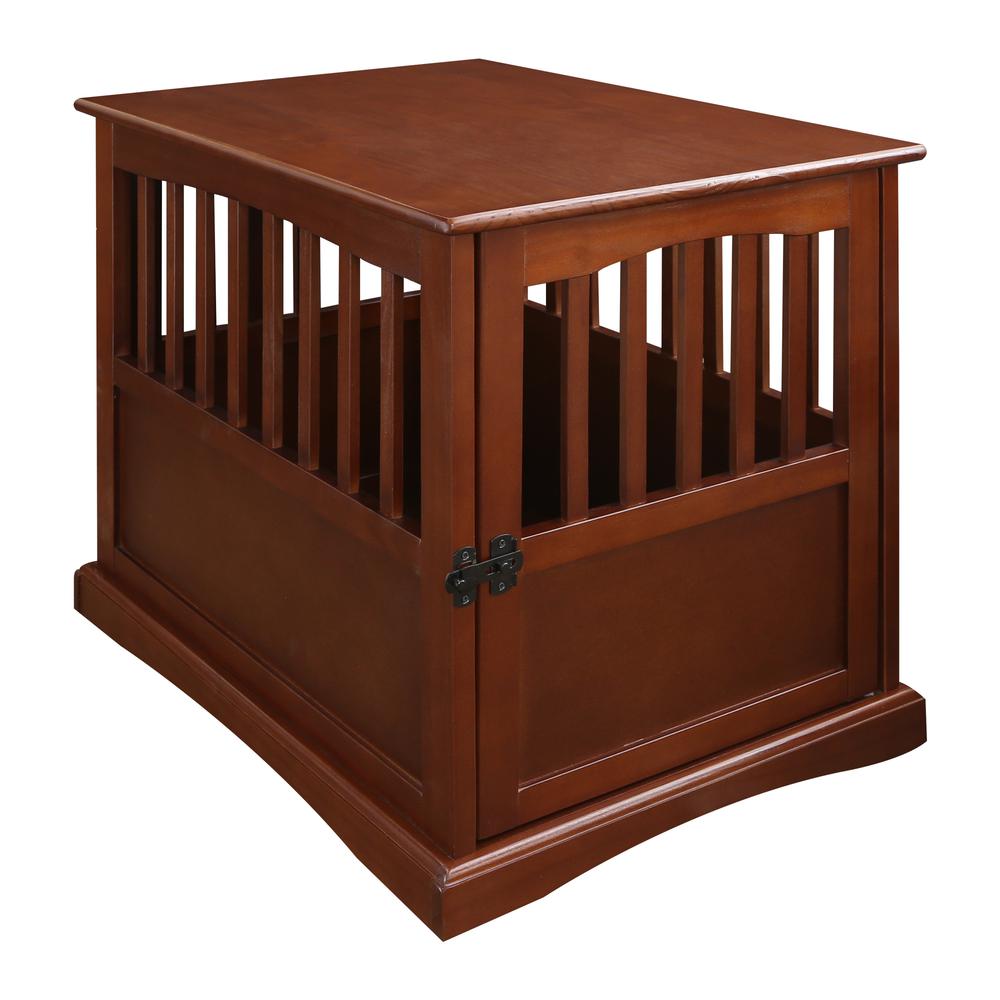 Pet Crate End Table – Walnut