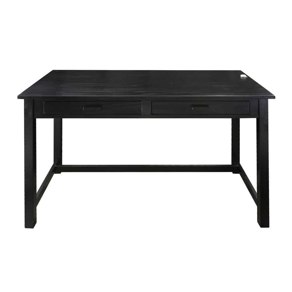 Jefferson Work Desk with Concealed Side Drawer